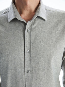 Slim Fit Uzun Kollu Erkek G?mlek