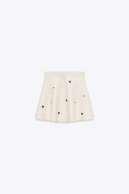 JEWEL BEAD KNIT SKIRT - Zara фото 5