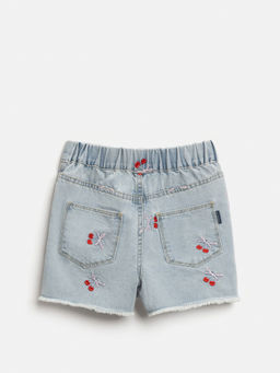 ACOOLA / Шорты джинсовые детские для девочек Orta_sh светло-голубой  фото 2