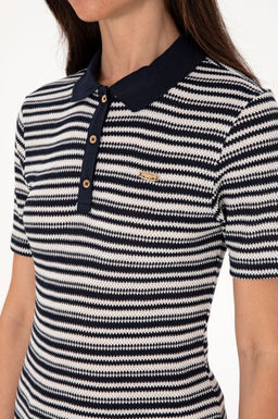 Kad_n Lacivert Ti__rt Sepette S_rpriz _ndirim - U.s. polo assn фото 7