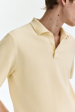 Polo en punto texturizado Regular Fit - H&m фото 11