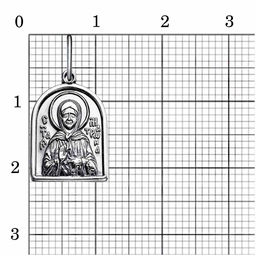 Подвеска Матрона Московская 53014700М - Красная пресня фото 3