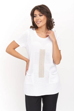 ЗЛАТА Джемпер М 3242/белый