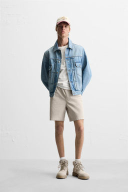 RELAXED FIT BERMUDA SHORTS - Zara фото 10