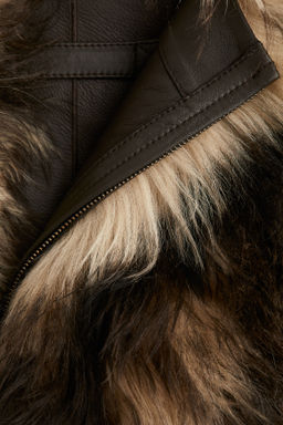Chaqueta reversible de piel de oveja - H&m фото 4