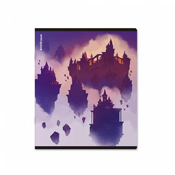 Цена за 5 шт. Тетрадь общая ученическая ErichKrause Silhouette Landscapes, 96 листов, клетка, глянцевая ламинация_MIX-PACK  фото 7