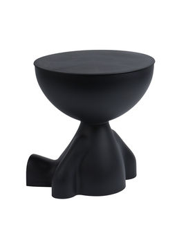 Столик журнальный, 370×370×410 мм, цвет чёрный