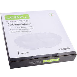 60014 Менажница 4 отдел.,Корона, фарфор LR (х12) - Mayer&boch фото 2