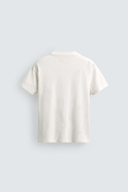 BOXY FIT FADED SLOGAN T-SHIRT - Zara фото 16