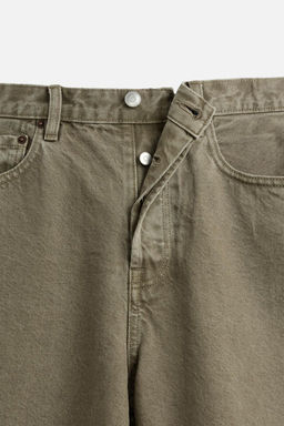 STRAIGHT-LEG DENIM BERMUDA SHORTS - Zara фото 40