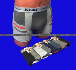 Цена за 8 шт. Трусы мужские боксеры JUJUBE арт. К 305 (К 343) XL (44-46) + 2XL (46-48) + 3XL (48-50) + 4XL (50-52)