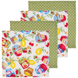 КОМПЛЕКТ САЛФЕТОК ИЗ 4Х ШТ ДЖЕМ, 40Х40СМ, 100 - Lefard фото 2