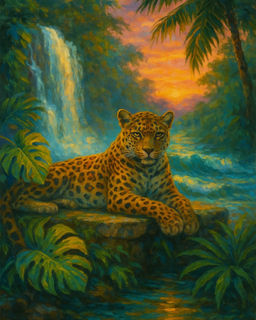 Картина по номерам на холсте и подрамнике 40х50 см