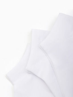 Носки мужские спортивные укороченные, набор 3 пары Resport, размер 46-47, белые