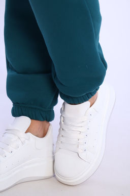 Брюки джоггеры футер трехнитка начес унисекс, Арт. Бр-1045