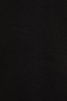 K_z _ocuk Polo Yaka Siyah Basic Ti__rt