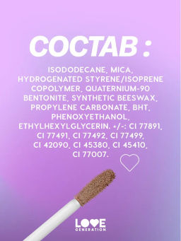 Love Generation Матовые жидкие тени для век Nirvana тон 01 светло-коричневый  фото 10