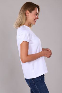 Футболка летняя белая 85901