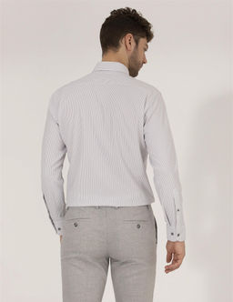Antrasit Slim Fit Uzun Kollu G_mlek - Pierre cardin фото 5