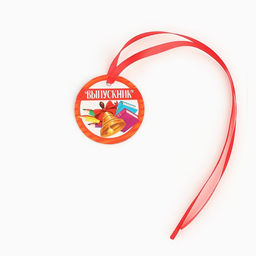 Цена за 10 шт. Медаль-магнит «Выпускник», d=6 см