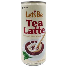 Безалкогольный напиток Чай Tea Латте Lets Be Lotte, Корея, 240 мл
