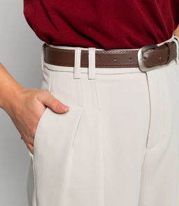 Брюки #КТ25933 (1), бежево-серый - Dommod фото 5