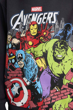 Marvel Avengers Kap__onlu __i Yumu_ak T_yl_ Sweatshirt Erkek _ocuk - Defacto фото 4