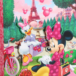 Пакет подарочный 3Д «Пусть исполняются мечты!», 40×31×11.5 см, Минни Маус