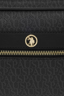 U. S. Polo Assn / Женская черная сумка через плечо - U.s. polo assn фото 6