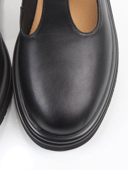 06-M47-13 BLACK Туфли женские (натуральная кожа)