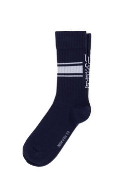 Мужские теннисные носки темно-синего цвета Неожиданная скидка в корзине