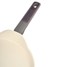 СКОВОРОДА БЛИННАЯ С АНТИПРИГАРНЫМ ПОКРЫТИЕМ PFLUON MARBLE, 24*4,3 СМ - Agness фото 4