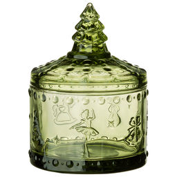 ЕМКОСТЬ ДЛЯ ХРАНЕНИЯ ЩЕЛКУНЧИК GREEN, 9*9*12,5 СМ