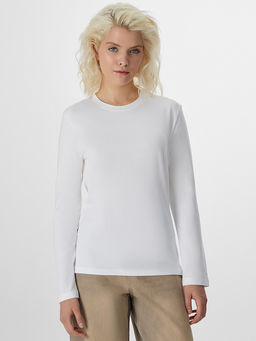 Лонгслив женский белый