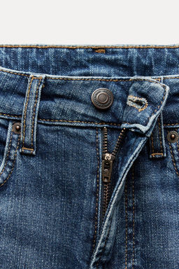ZW COLLECTION RELAXED SLIM FIT MID-RISE JEANS - Zara фото 10