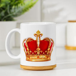 Кружка керамическая Мама всегда права, 320 мл