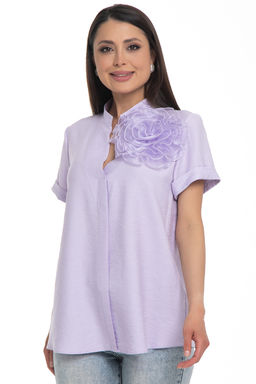 Блуза Нежность (лён,лаванда) - Diolche фото 5