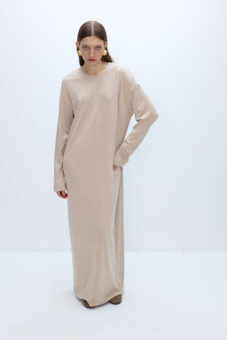 Платье Pirs 5672 светло-бежевый  фото 2