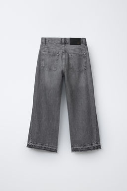 JEANS FLARE DESFLECADO / Gris - Zara фото 2