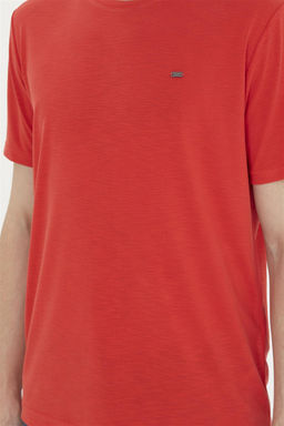 Мужская красная базовая футболка - U.s. polo assn фото 6