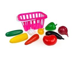 Набор продуктов "Это полезно! Овощи" в корзинке (09453)