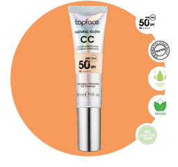 Topface Тональный крем Natural Glow CC Cream&Concealer тон 001  PT472