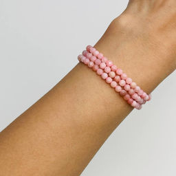 Бусины для украшений из розового Опала - Радуга самоцветов фото 2