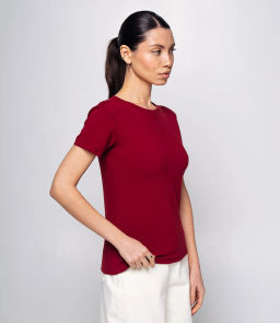 Футболка #КТ9005 (1), бордовый