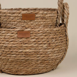 Корзины для хранения SL Home, плетёные, ручной работы, 2 шт: 222120 см, 272422 см - Sima-land home фото 4