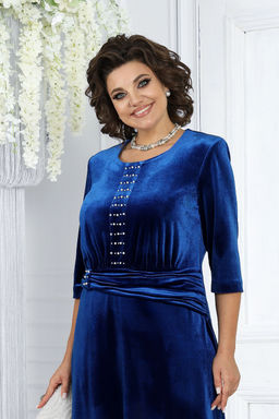 Платье Ninele 7431-Р темно-синий - Mira fashion фото 645