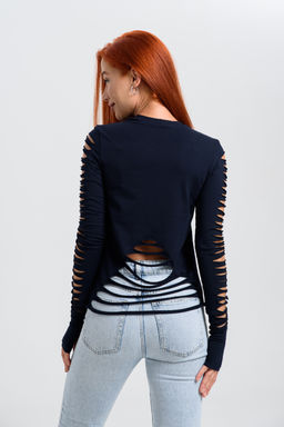 7476 Лонгслив женский