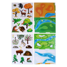 3D конструктор Сезоны года, 31 деталь - Unicon фото 4