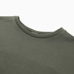 Платье женское короткое с кулиской MINAKU: Casual Collection, зелёное, размер 46, с длинным рукавом