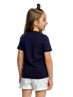 Футболка с принтом UD 1445 синий - Mini maxi фото 3